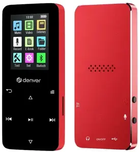 Портативный MP4-плеер DENVER MP-1830R BT 1,8" 4GB красный