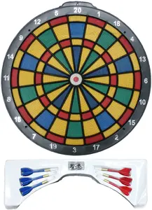 Darts komplekts XQMax Kub_03-51440K — mīksta perforēta bultiņu mērķa plāksne 36 cm
