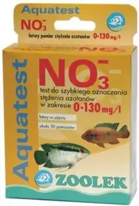 Šķidruma tests NO3 (nitrāti) akvārijam ZOOLEK TEST NO3, zīmols ZOOLEK