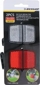 DUNLOP reflective lamp set front and rear, model 475769, vehicle lighting kit