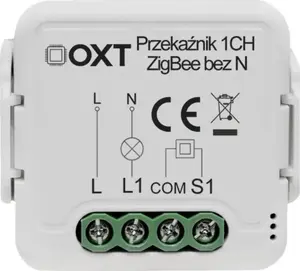 OXT ZigBee 1-channel relay module (no neutral) Photo 1