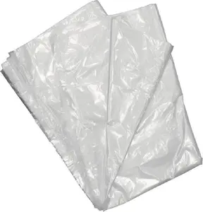Multi trash bags 50 L (600x850 mm), 7 µm, HDPE transparent, 20 rolls × 50 bags