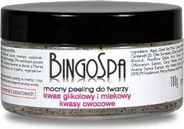 Facial Mud Peel BingoSpa with Glycolic and Lactic Acid, Fruit Acids