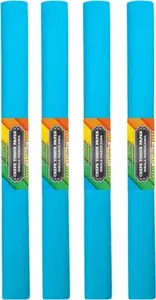 Crepe Paper STARPAK 50x200 cm light blue, pack of 10 sheets