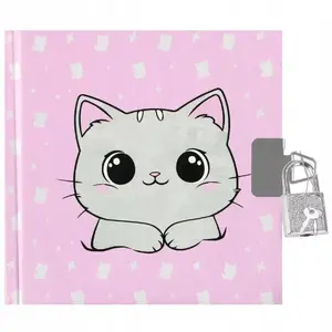 Ежедневник STARPAK PAMIETNIK ZAM 135x135 Kitty Plush PBH12/96, мягкая обложка, квадратный формат