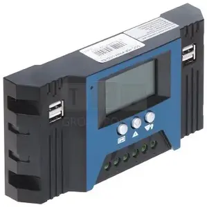 Solar Charge Controller SCC-40A-PWM-LCD-S2 regulator for battery charging 40A PWM with LCD