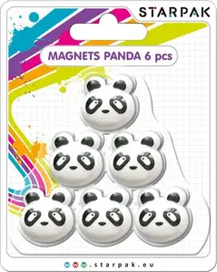 Магнитная точилка STARPAK PANDA MAGN — набор 6 шт.