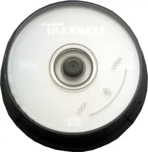 Traxdata DVD+RW 4.7GB 8× rewritable disc, spindle 25-pack