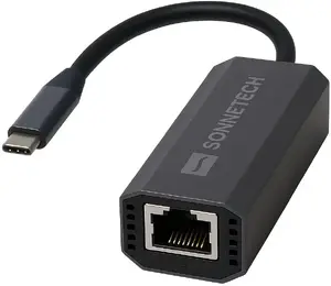 USB-C to 5 Gb Ethernet Adapter Sonnet SOLO5G — 5 Gigabit Ethernet, USB‑C connection