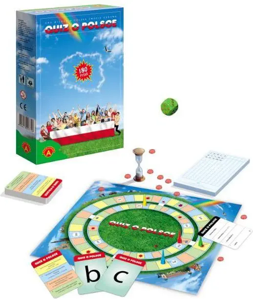 Alexander Quiz o Polsce mini board game Photo 3