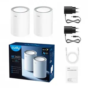 Mesh system TST M3600 Wi‑Fi 7 (802.11be) Dual‑band 2.4/5 GHz, 3 internal antennas, 2882 Mbps