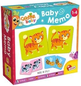 Настольная игра Lisciani 80045 — мемори (карточная) для детей от 1 года