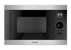 Built-in microwave Concept Solution MTV-3125 — 25 L, 900 W, grill, LED display, stainless steel/black