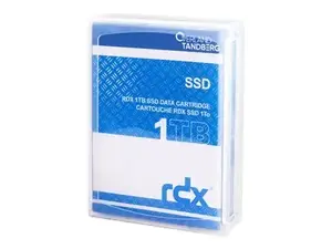 RDX cartridge Tandberg 1TB SSD O-T — RDX media, 87×119×23 mm, single pack