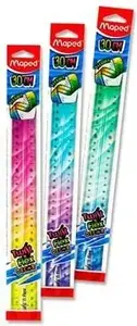 Ruler Maped Twist'n Flex Decor unbreakable 30 cm