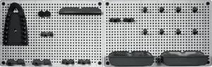 Tool Organizer Panel Keter CRV241079 – wall-mounted tool board for storing hand tools and accessories
