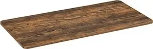 Desk top Powerton WPTT160-NR, laminated chipboard, rustic walnut, 160×75×1.8 cm