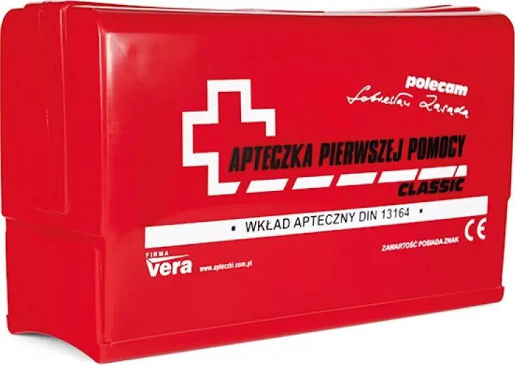 Pirmās palīdzības komplekts Vera VR-09 plastikāta