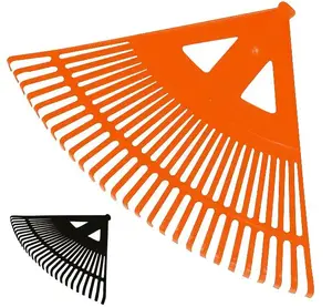 Plastic garden rake Profix model 12256, 58 cm working width, unframed, color 12256