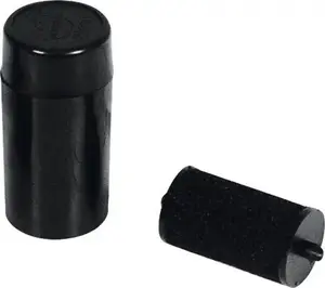 Labeling Tape Cartridge Q-Connect single-row 18 mm diameter, black