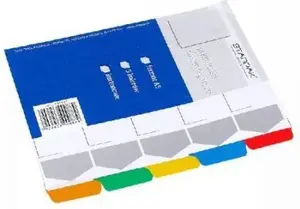 Cardboard Divider A5 STARPAK model 179878, 5 colors