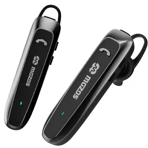 Bezvadu Bluetooth austiņa Mozos F8 ar Bluetooth 6.0 — vienpusēja brīvroku ierīce zvaniem
