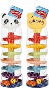 Игрушка-пирамидка Mega Creative KULODROM PIRAMIDKA ZWIERZ 12X42 MIX2