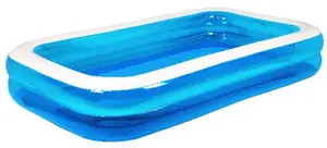 Inflatable rectangular above-ground pool SunClub JL010291-2NPF — 1240 L, 3050×1830×500 mm