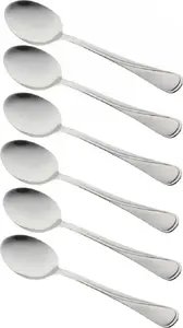 Dining Spoon set KingHoff KH-1435, 6-piece, polished finish