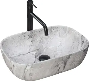 Countertop Washbasin REA Livia Stone — REA model REA-U3800