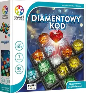 Настольная игра Iuvi Smart Games Diamentowy Kod (польское издание) — логическая головоломка для одного игрока и семьи