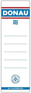 Label sleeves for ring binder Donau 48×153 mm model 8370920-09PL