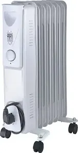 Oil Heater Nergis YL-A07S-7 2000 W, portable electric oil-filled radiator
