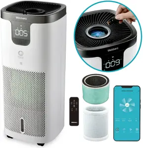 Air purifier Webber APEH11003 — compact home air cleaner, model APEH11003