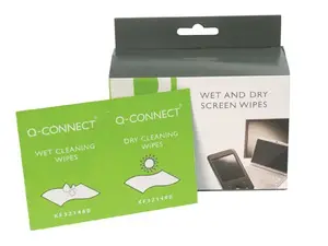 Cleaning kit Q-Connect KF32148 — multicolour equipment cleansing kit