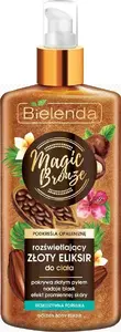 Ķermeņa izgaismojošs zelta eliksīrs 150 ml, Bielenda Magic Bronze — mirdzošs ķermeņa eļļas tips