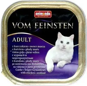 Влажный корм для кошек animonda vom Feinsten Adult — птица и морепродукты, 100 г