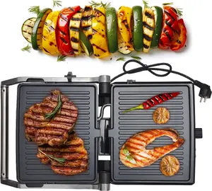 Electric Grill CECOTEC GRILL 6706 INOX 200 W — stainless steel, 200 W power