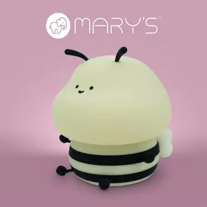 Baby night-light Marys MW61291 freestanding LED 3 W, warm white 3000 K, yellow, battery-powered, IP20