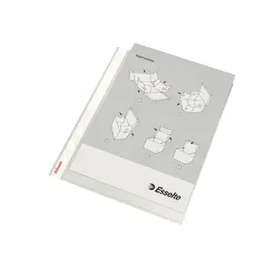 Sheet protector ESSELTE 23787 – transparent archival plastic sleeve for A4 documents