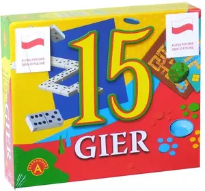 Набор настольных игр Alexander ZESTAW 15 GIER 0379 – 15 классических семейных и компанийских игр