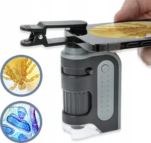 Microscope Carson MicroBrite Pro MM-350 portable handheld 60x–120x magnification LED illumination