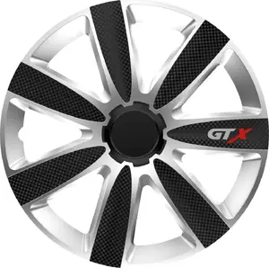 Riteņa vāciņš Versaco GTX carbon melns/sudraba 16" (1 gab.)
