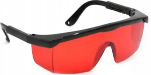 PRO Laser Device Sight Glasses — Red LG-R (single piece)
