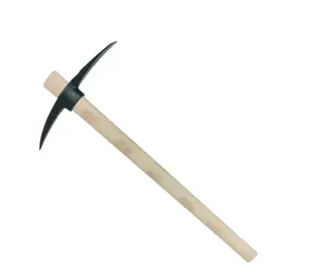 MEGA double-sided pickaxe with wooden handle 2 kg model 12330