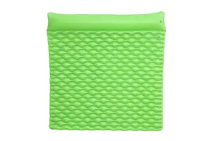 Надувной матрас Bestway Float 'N Roll Giant 2,13 м x 1,7 м, зелёный, с заплатой для ремонта