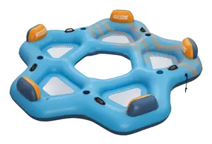 Надувной плавучий остров Triton Hydro Force Day Drifter 5 человек 9'2" (2690×2790×430 мм)