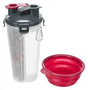 Кормушка/поилка для мелких животных Trixie TX-25019 — ширина 20 мм, глубина 110 мм, высота 230 мм