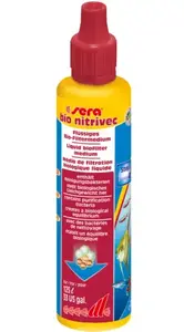 Ūdens kondicionieris sera bio nitrivec, 50 ml priekš akvārijiem līdz 125 L