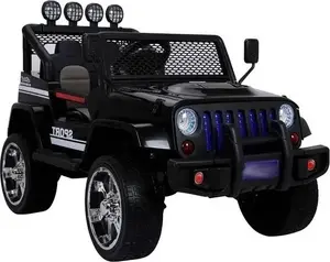 Электромобиль LEAN Sport S2388 Jeep чёрный, аккумуляторный, двигатель 4×45 Вт